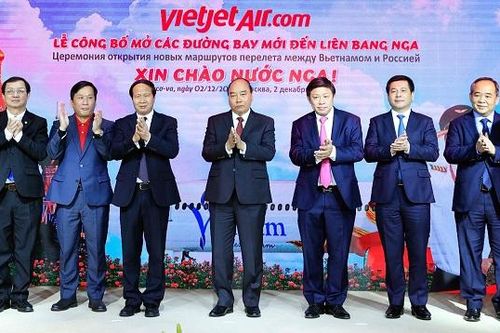Vietjet công bố các đường bay thẳng tới Matxcơva nhân chuyến thăm Nga của Chủ tịch nước