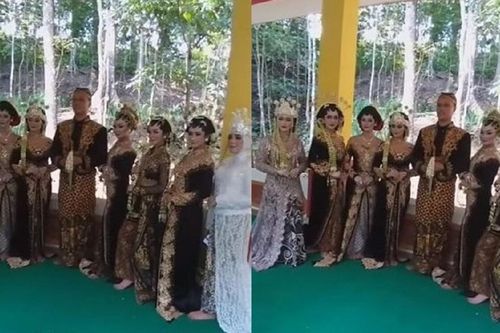 Đại gia 'chơi lớn' cưới một lúc 8 vợ, dư luận bán tín bán nghi, xôn xao bàn tán