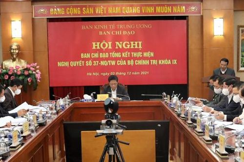 Hội nghị Ban Chỉ đạo Tổng kết thực hiện Nghị quyết 37-NQ/TW của Bộ Chính trị khóa IX