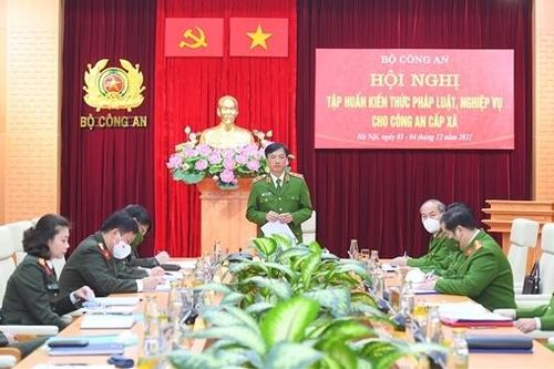 Tập huấn nâng cao năng lực, trình độ của lực lượng Công an cấp xã