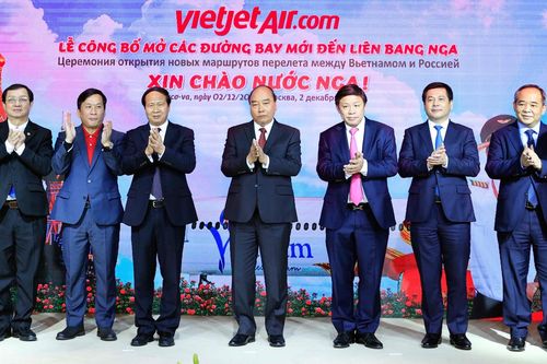 Vietjet công bố các đường bay thẳng tới Moskva