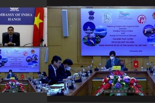Việt Nam-Ấn Độ tìm kiếm cơ hội hợp tác giữa bang Manipur và tỉnh Quảng Trị