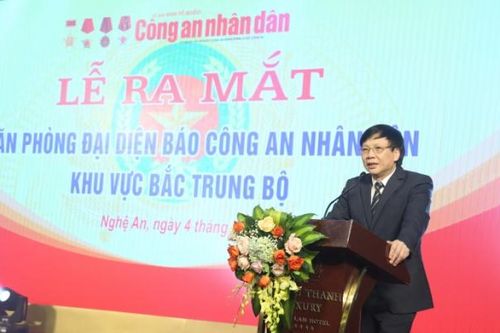 Báo Công An Nhân Dân ra mắt Văn phòng đại diện khu vực Bắc Trung Bộ