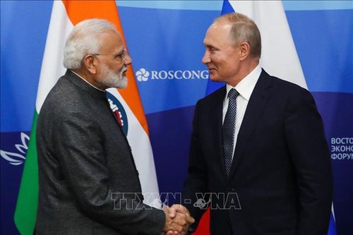 Điện Kremlin công bố nội dung thảo luận giữa Tổng thống Nga và Thủ tướng Ấn Độ
