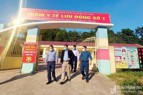 Nghệ An: Triển khai trạm y tế lưu động để điều trị các F0 không có triệu chứng