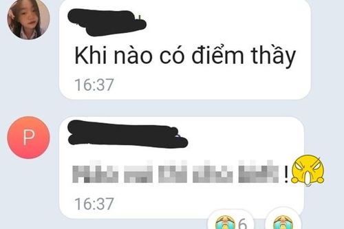 Nhắn tin hỏi thầy giáo bao giờ có điểm, nữ sinh nhận được câu trả lời mà tức anh ách