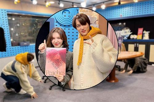 Fan 'cười xỉu' trước màn chào hỏi cực 'cồng kềnh' của Kai (EXO) và Wendy (Red Velvet)