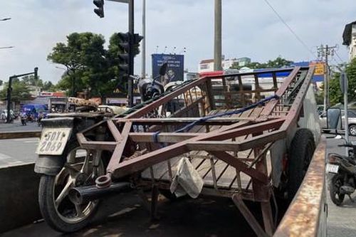 CSGT ở TPHCM tiếp tục xử lý xe cũ nát, không bảo đảm an toàn
