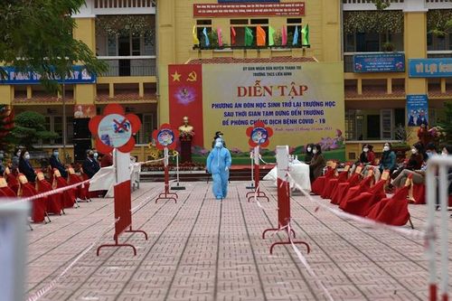 Hà Nội: Hướng dẫn phương án xử trí khi phát hiện F0 trong trường học