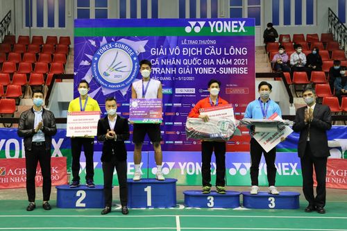 Thùy Linh, Đức Phát vô địch Giải cầu lông toàn cá nhân toàn quốc 2021