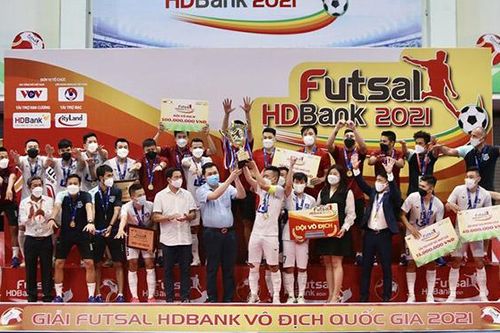Thái Sơn Nam đăng quang lần thứ 11 tại giải futsal VĐQG