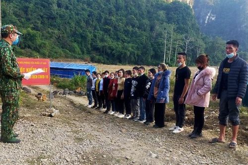 Các đơn vị BĐBP Cao Bằng bắt giữ và tiếp nhận 224 công dân trở về từ Trung Quốc