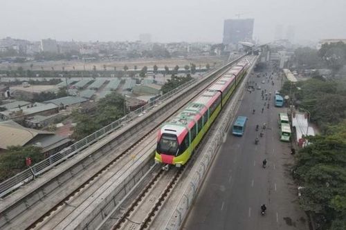 Tàu metro Nhổn - ga Hà Nội chạy thử với tốc độ tối đa 80km/h