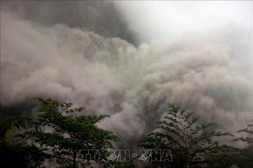 Núi lửa Semeru ở Indonesia tiếp tục phun trào