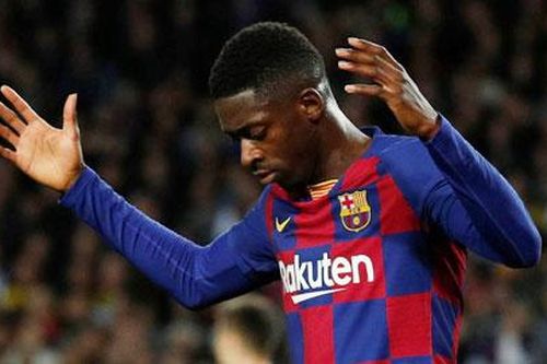 Barca chờ 'phao cứu sinh' Ousmane Dembele