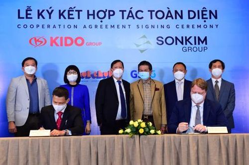Kido hợp tác Sơn Kim Group phát triển thị trường bán lẻ, đầu tư bất động sản