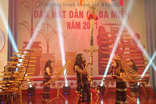 Lâm Đồng tham dự Hội diễn Đàn hát dân ca ba miền toàn quốc
