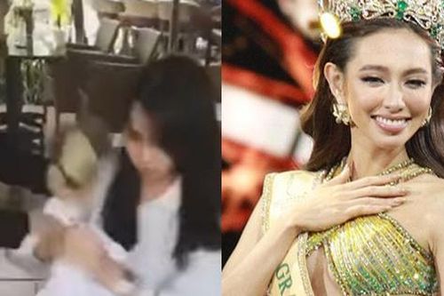 Lan truyền clip Thùy Tiên xé giấy nợ 1,5 tỷ đồng, lộ thân thế người tố cáo tân Hoa hậu Hòa Bình quốc tế mua giải?