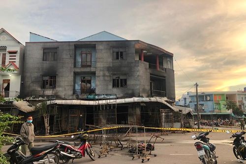 Kiên Giang: Cháy cửa hàng quần áo, 4 người trong gia đình tử vong