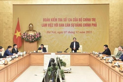 Chính phủ quyết tâm thực hiện tốt 3 đột phá chiến lược theo Nghị quyết Đại hội XIII của Đảng