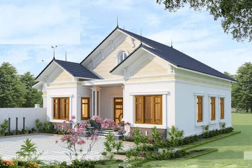 4 mẫu nhà cấp 4 hình chữ U có thiết kế siêu đẹp, nâng tầm phong cách sống