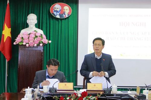 Hội nghị giao ban báo chí tháng 12 năm 2021