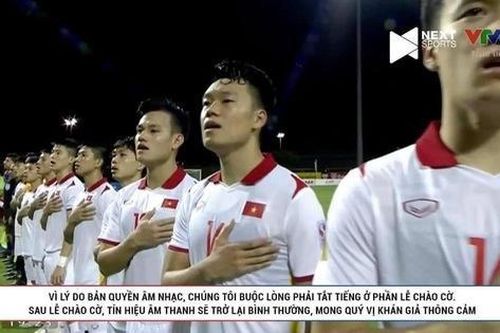 Bản ghi 'Quốc ca' bị tắt tiếng trong trận Việt Nam - Lào là bản chuẩn, do VFF cung cấp