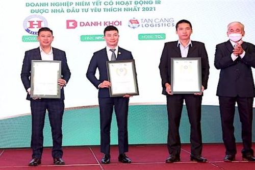 Vinh danh doanh nghiệp niêm yết có hoạt động quan hệ nhà đầu tư tốt nhất năm 2021