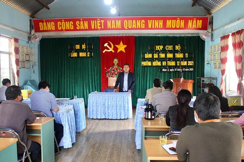 Bí thư Tỉnh ủy Hồ Văn Niên: Chú trọng đổi mới, nâng cao chất lượng sinh hoạt chi bộ