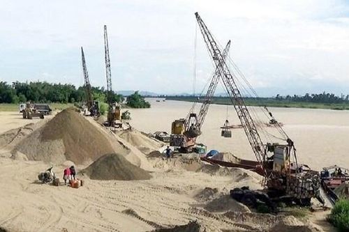 Đề xuất tăng mạnh phí bảo vệ môi trường trong khai thác cát, sỏi làm vật liệu xây dựng