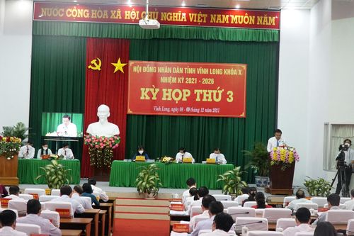 Khai mạc Kỳ họp thứ 3, HĐND tỉnh Vĩnh Long Khóa X