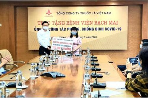 Vinataba tích cực phòng chống đại dịch COVID-19, hỗ trợ người dân khó khăn vì đại dịch