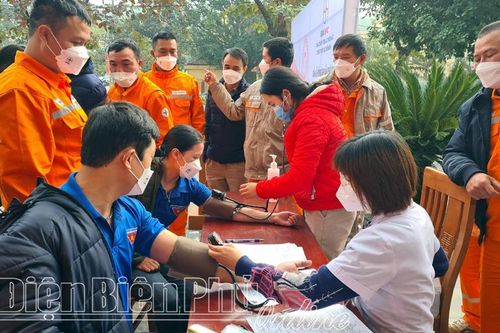 88 đơn vị máu được hiến tại Chương trình Tuần lễ hồng EVN lần thứ VII