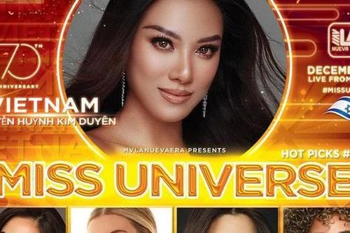 Chung kết Miss Universe 2021 mà Á hậu Kim Duyên đang chinh chiến có gì đáng chú ý?