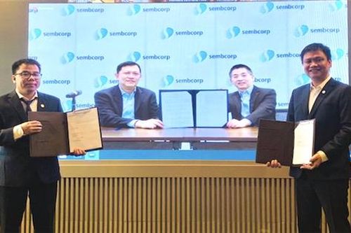 BCG Energy bắt tay Sembcorp Industries phát triển năng lượng tái tạo