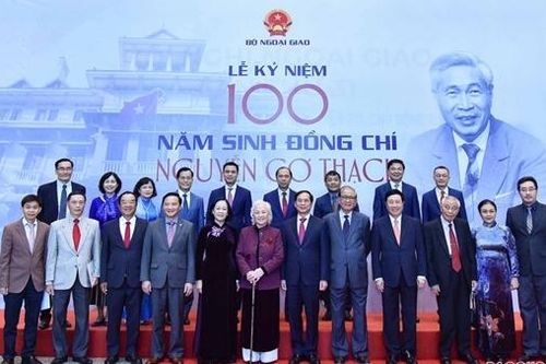 Lễ Kỷ niệm 100 năm sinh đồng chí Nguyễn Cơ Thạch