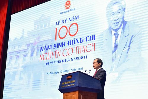 Bộ Ngoại giao tổ chức Lễ kỷ niệm 100 năm sinh đồng chí Nguyễn Cơ Thạch