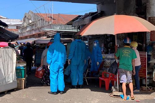 Gia Lai: Tạm phong tỏa Trung tâm Thương mại thành phố Pleiku để chống dịch