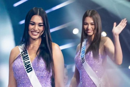 Miss Universe Thái Lan nói gì khi bị fan quay lưng, chê quá mập tại đêm Bán kết