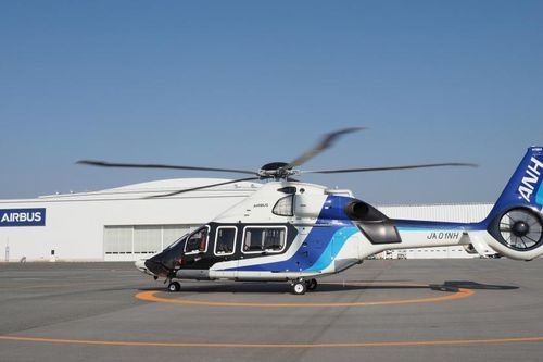 Airbus bàn giao máy bay trực thăng H160 đầu tiên trên thế giới tại Nhật Bản
