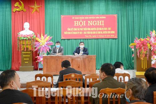 Xã Tam Đa tổ chức Hội nghị phát triển vùng nguyên liệu mía 2021-2022