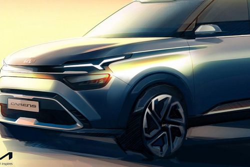 Ảnh đầu tiên về Kia Rondo 2022 trong 'hình hài' crossover