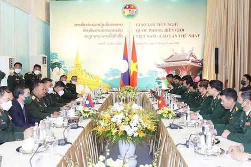 Giao lưu hữu nghị Quốc phòng biên giới Việt Nam - Lào lần thứ nhất