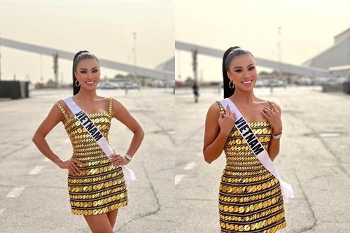 Kim Duyên khoe visual 'khét lẹt' trước thềm Chung kết Miss Universe