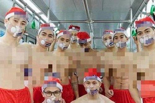 Sở Văn hóa và Thể thao Tp.Hà Nội nói gì về vụ cởi trần quảng cáo trên tàu Cát Linh-Hà Đông?