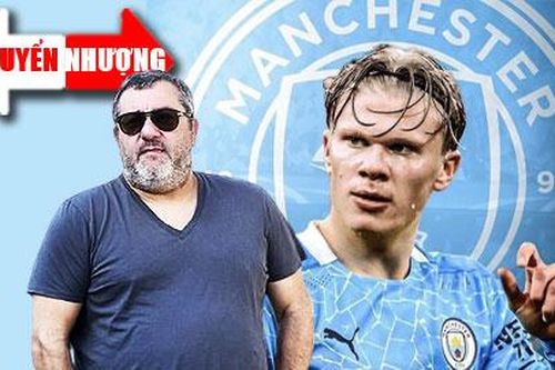 Tin chuyển nhượng 12/12: Siêu cò Raiola muốn 'đút túi' 47 triệu bảng để đưa Haaland tới Man City