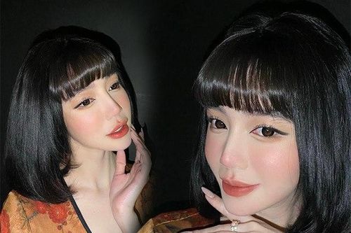 Elly Trần thay đổi mái tóc, mắt to tròn như búp bê