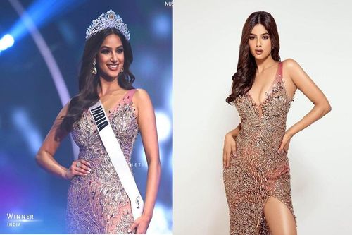 Nhan sắc chuẩn 'nữ thần' của người đẹp Ấn Độ đăng quang Miss Universe 2021