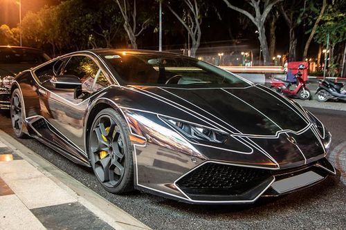 Ngắm siêu xe Lamborghini Huracan độ 'dàn áo độc' ở Sài Gòn