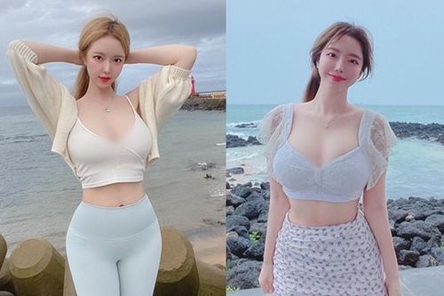 Mướt mắt ngắm mỹ nhân Hàn Quốc có thân hình đồng hồ cát